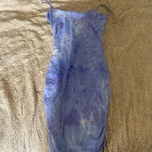Strappy body con dress